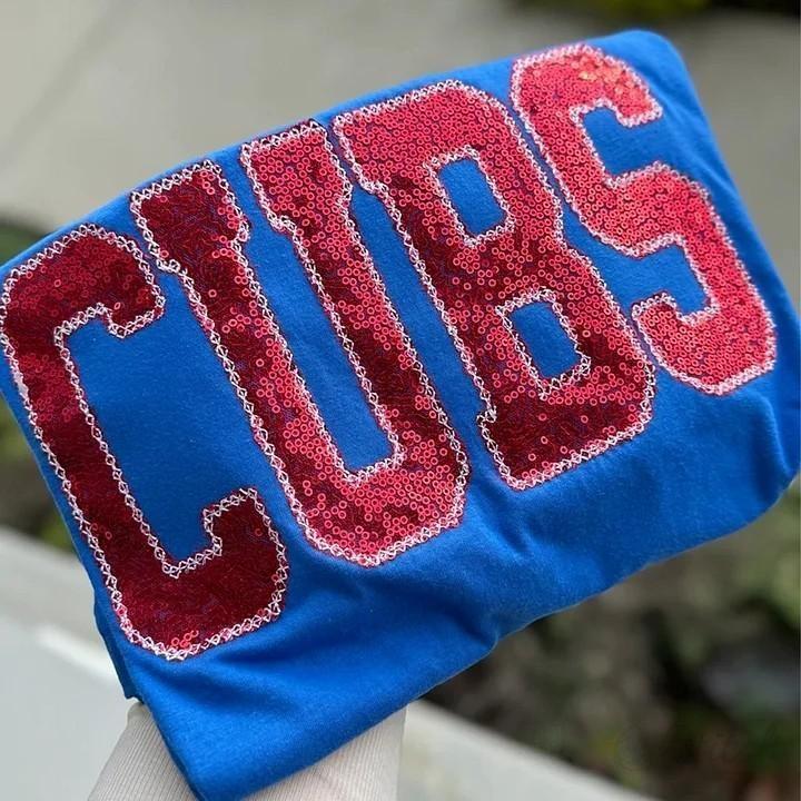 Personalized Sequin Applique Mascot Team Name Sport Mom Game Day Sweatshirt | Gifts for Sports Mom