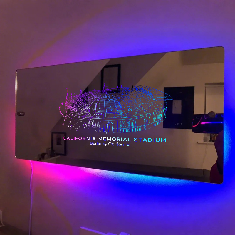 California Memoria Stadium Mirror Light-Gifts For Sports Lovers