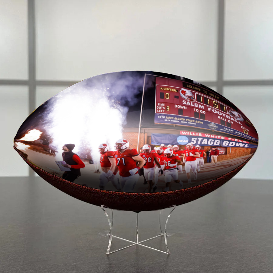 New Stagg Field Football University Series | Custom Footballs for a College Football Fan
