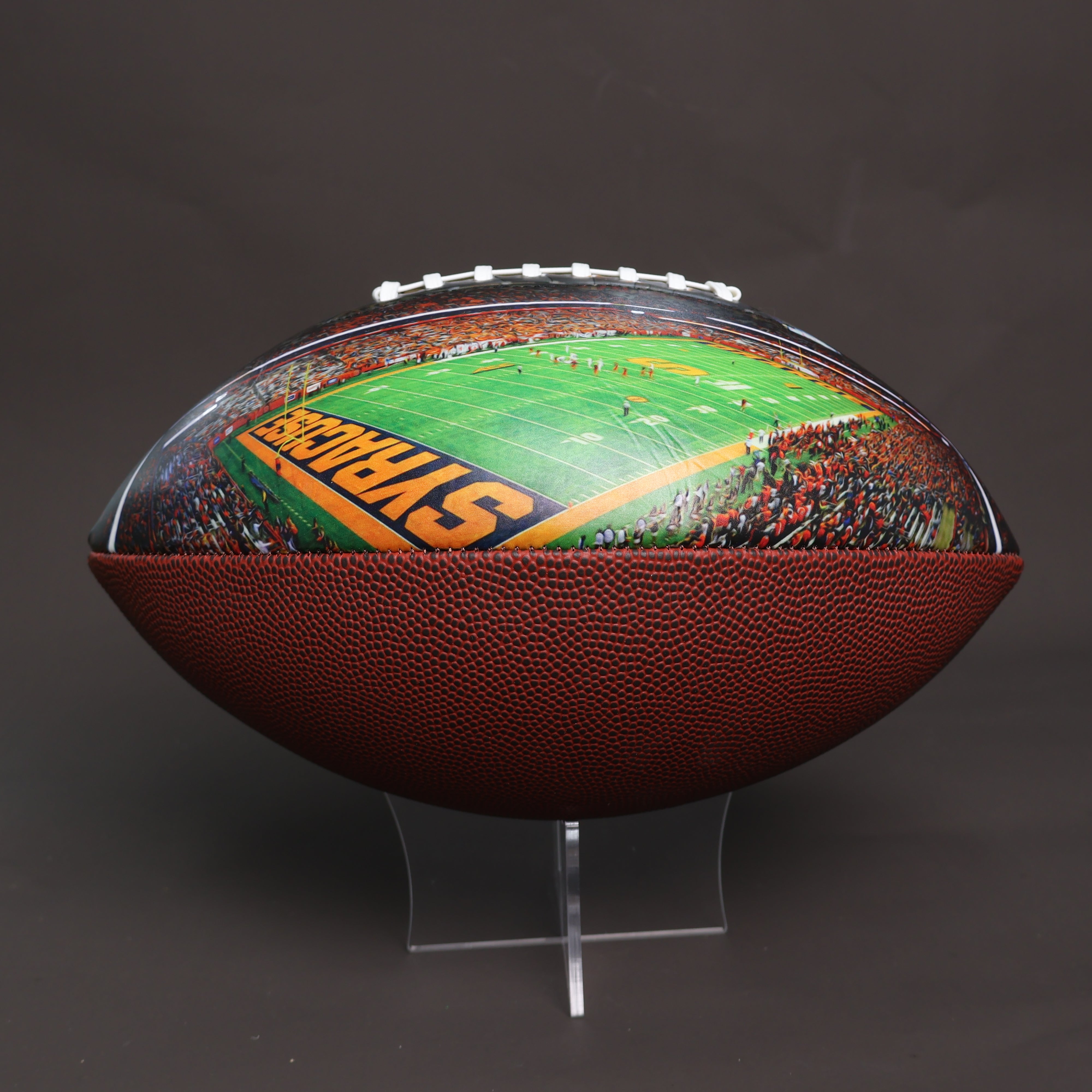 JMA Wireless Dome Stadium Football University Series | Custom Footballs for a College Football Fan