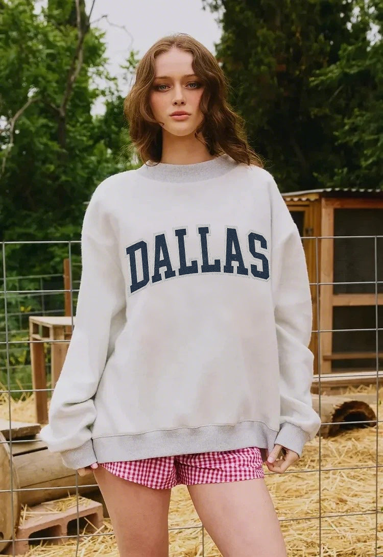 Custom Football Team Reversible Mockneck Two-way Stand-up Collar Sweatshirt | for Football Fans