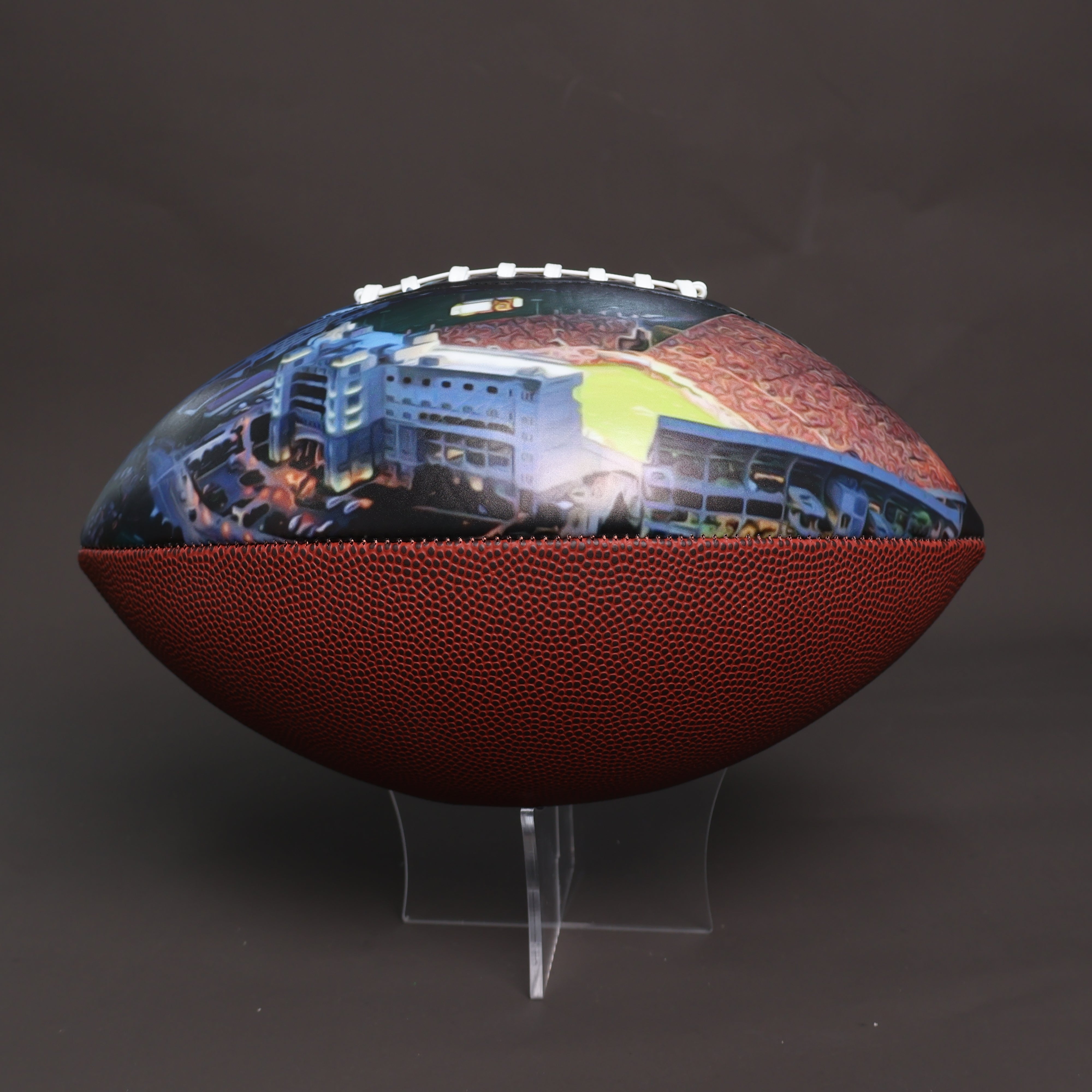 Lane Stadium Football University Series | Custom Footballs for a College Football Fan