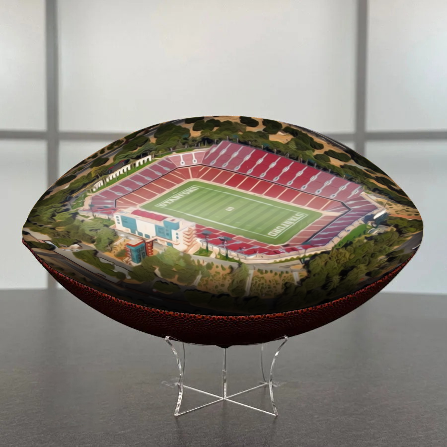 Stanford Stadium Football University Series | Custom Footballs for a College Football Fan