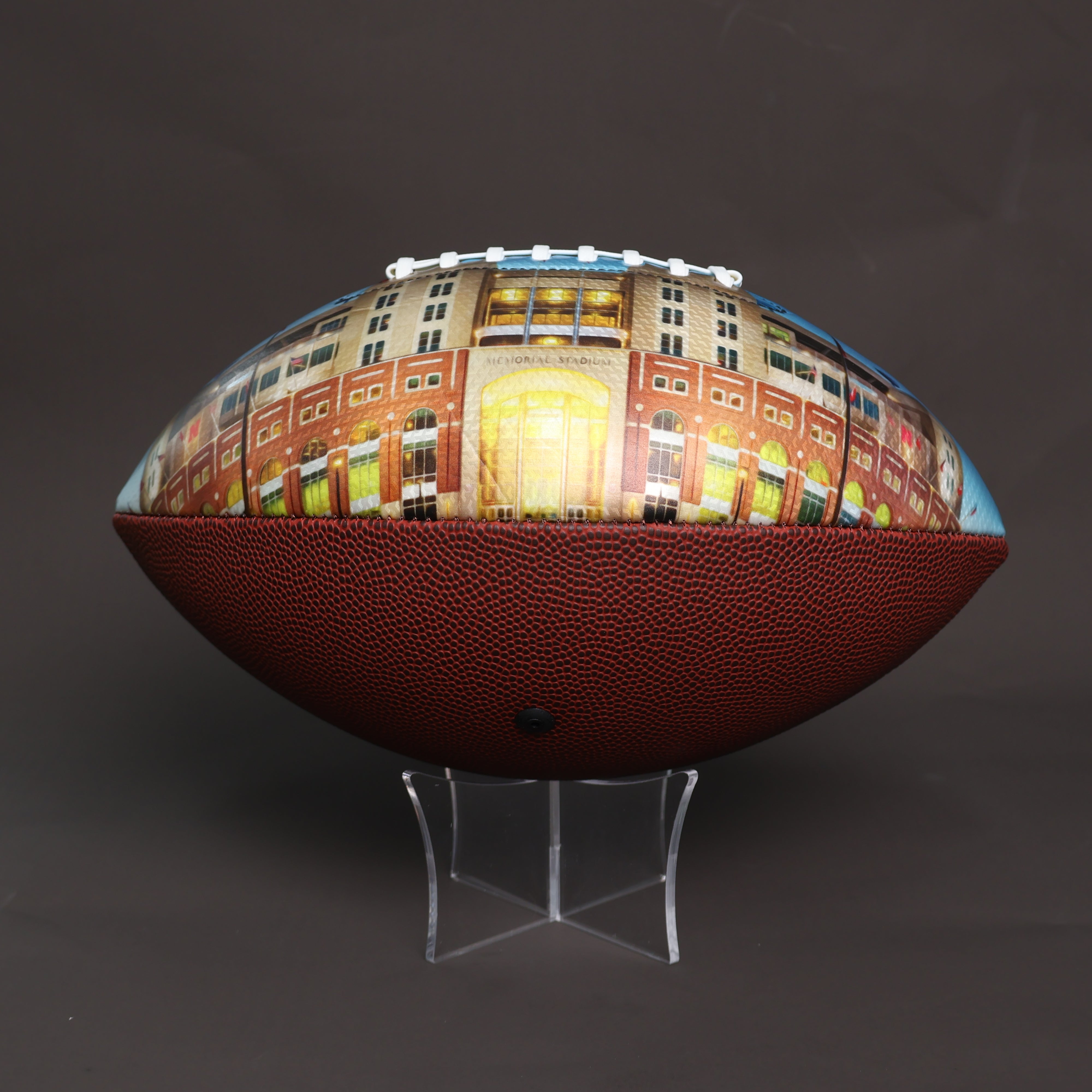 Memorial Stadium (Lincoln) Football University Series | Custom Footballs for a College Football Fan