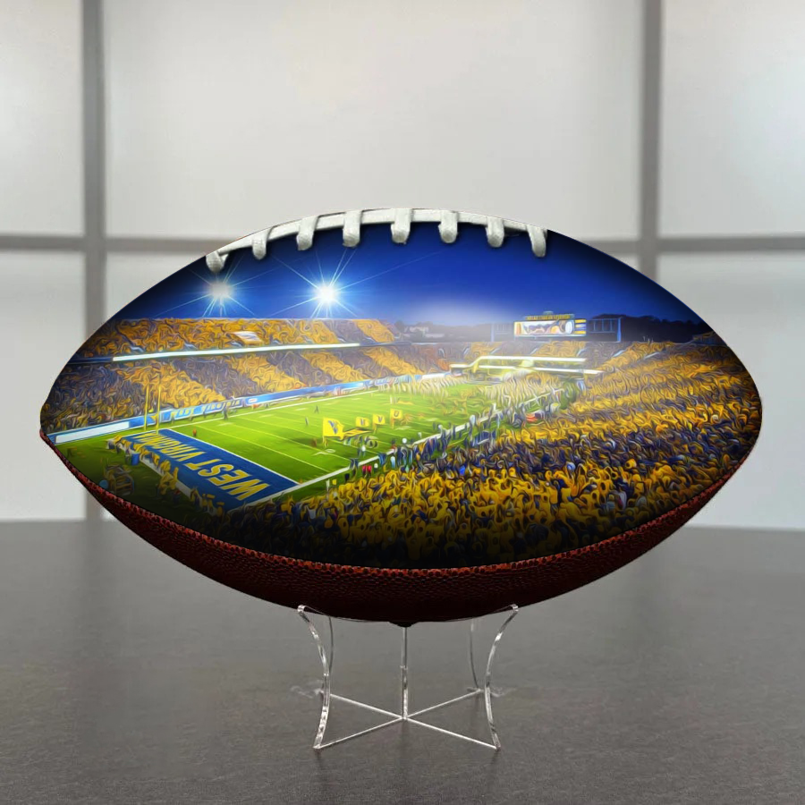Milan Puskar Stadium University Series | Custom Footballs for a College Football Fan