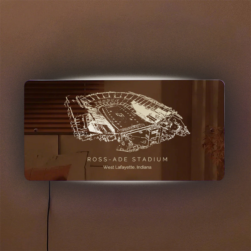 Ross–Ade Stadium - Mirror Light – Gifts for Sports Lovers