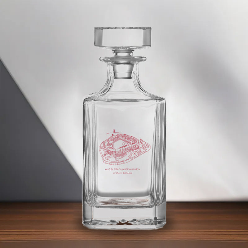 Angel Stadium Whiskey Bottle-Perfect Gifts for Baseball Fans