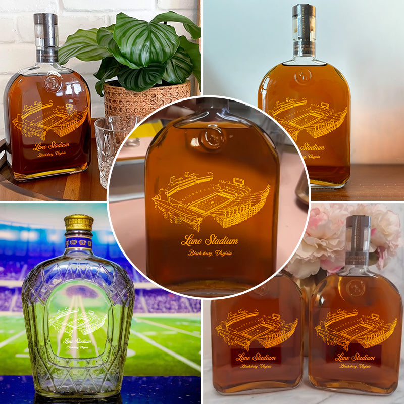 Custom Lane Stadium Whiskey Bottles-Gifts For Sports Lovers