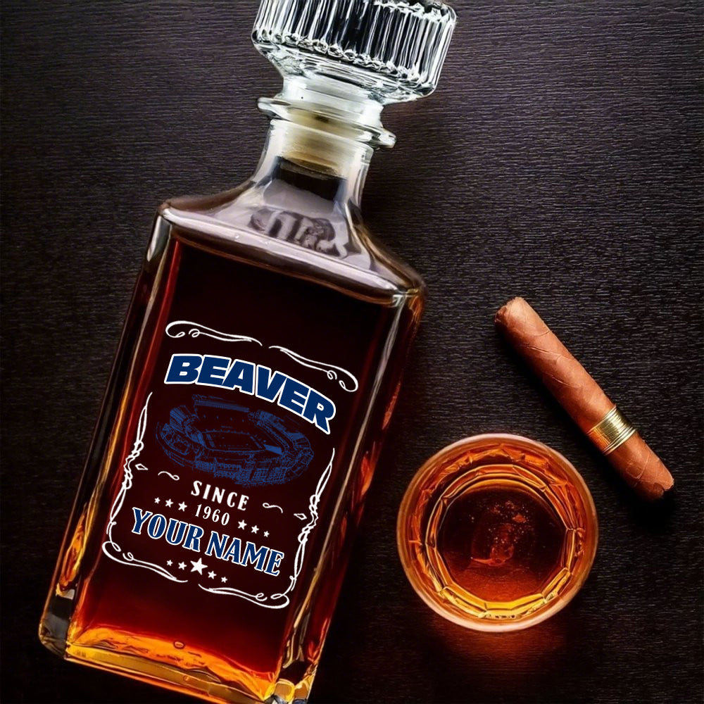Beaver Stadium-Penn State Nittany Lions Football Whiskey Bottle Decanter