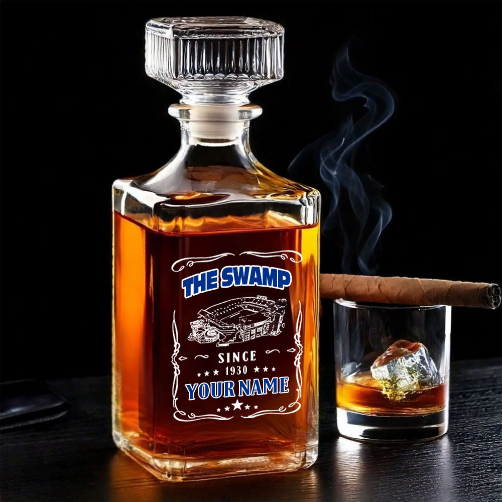 Ben Hill Griffin Stadium-Florida Gators Football Whiskey Bottle Decanter