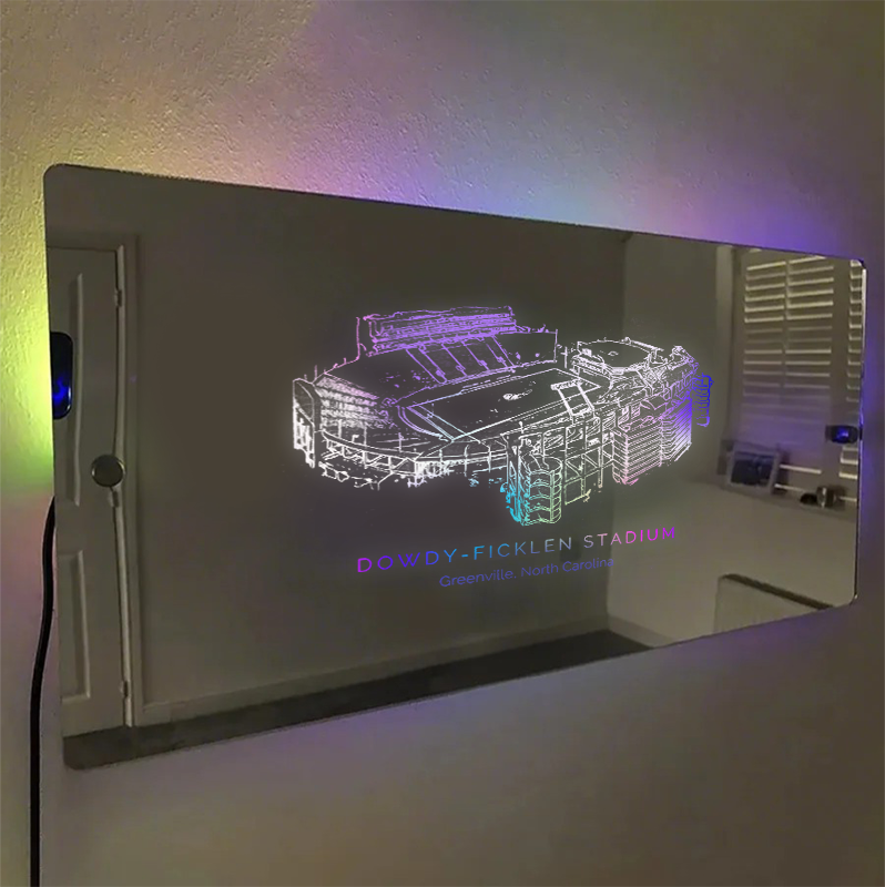 Dowdy-Ficklen Stadium Mirror Light-Gifts For Sports Lovers