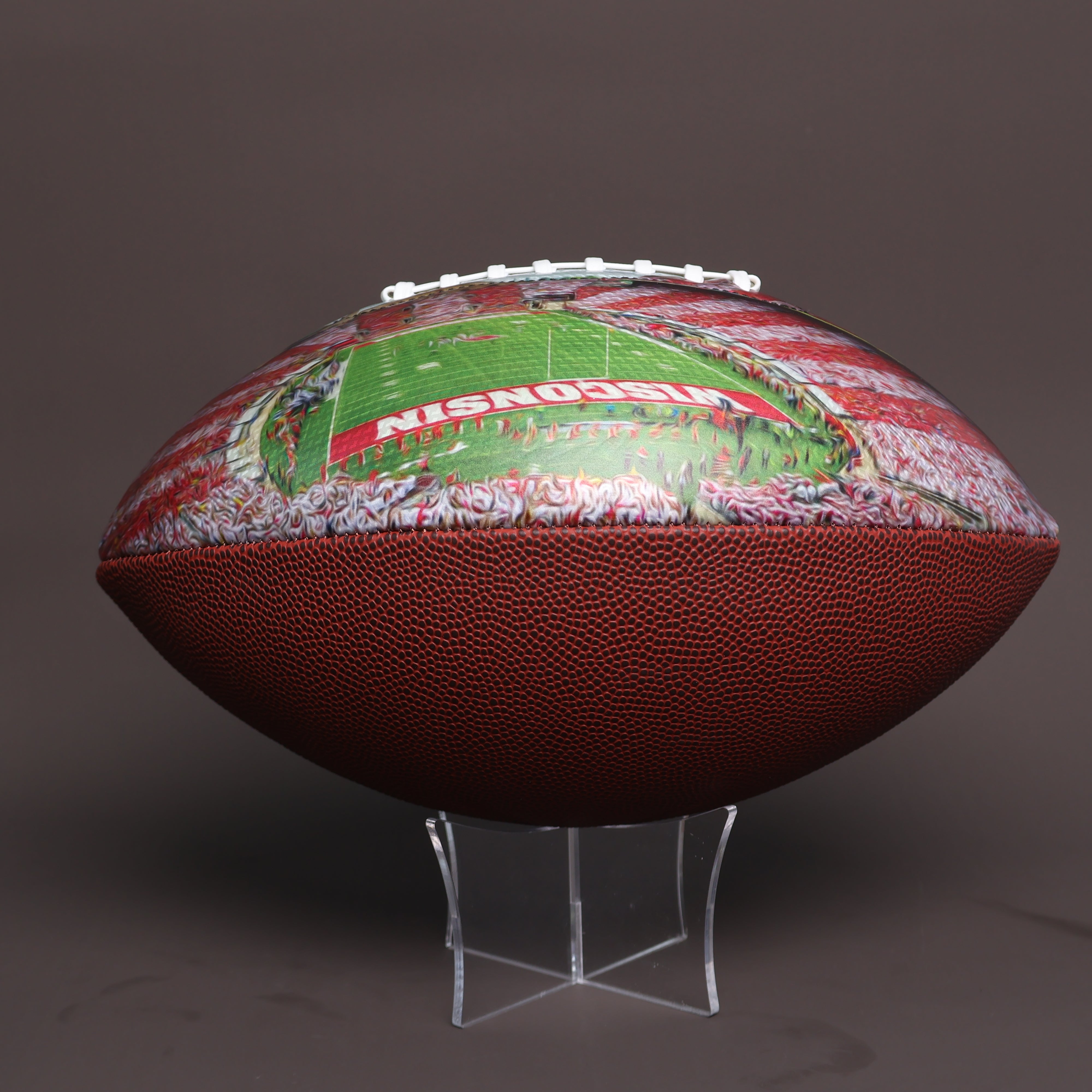 Camp Randall Stadium Football University Series | Custom Footballs for a College Football Fan