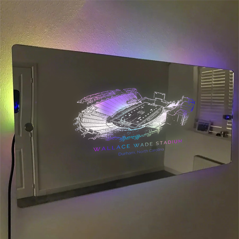 Wallace Wade Stadium Mirror Light-Gifts For Sports Lovers