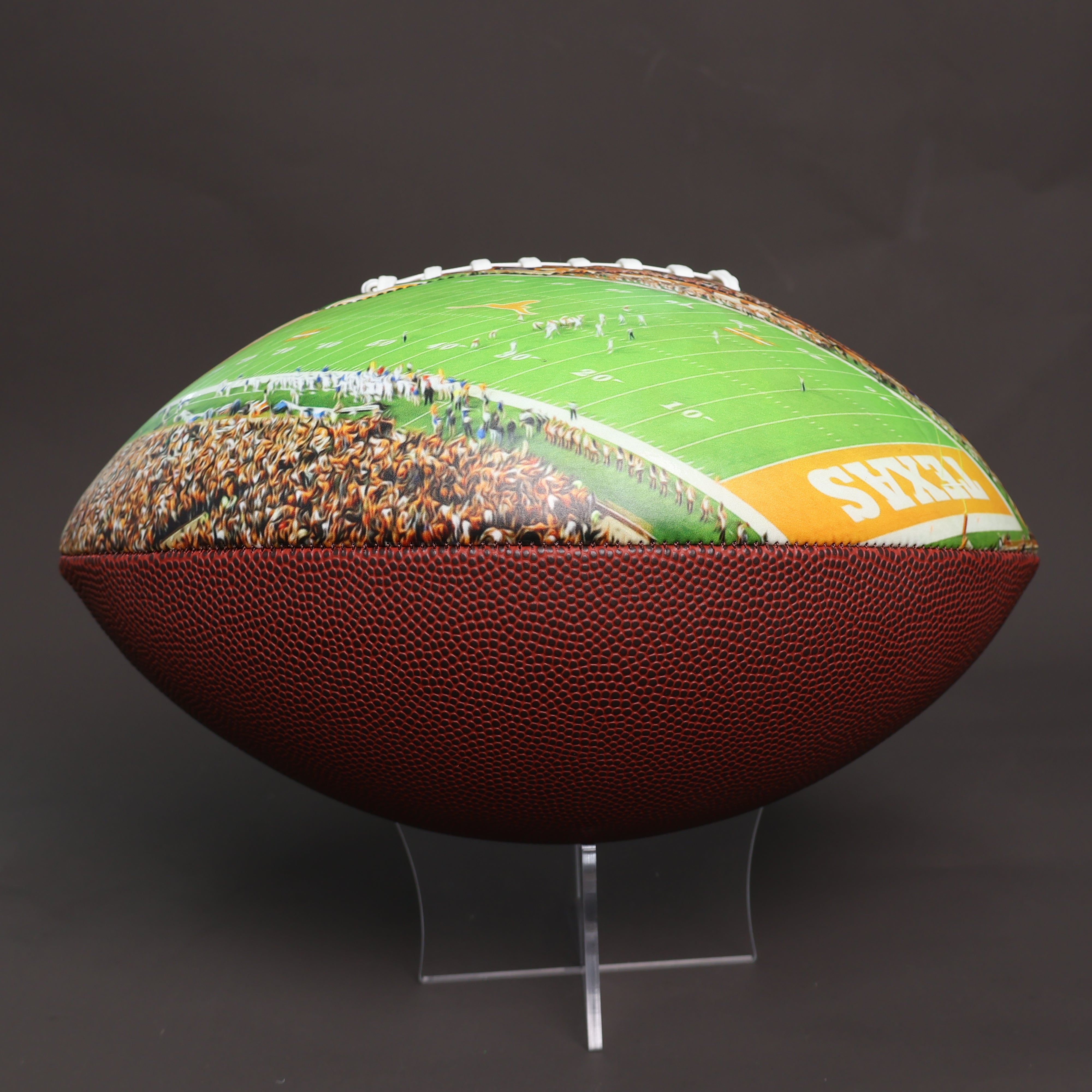 Darrell K Royal Memorial Stadium Football University Series | Custom Footballs for a College Football Fan