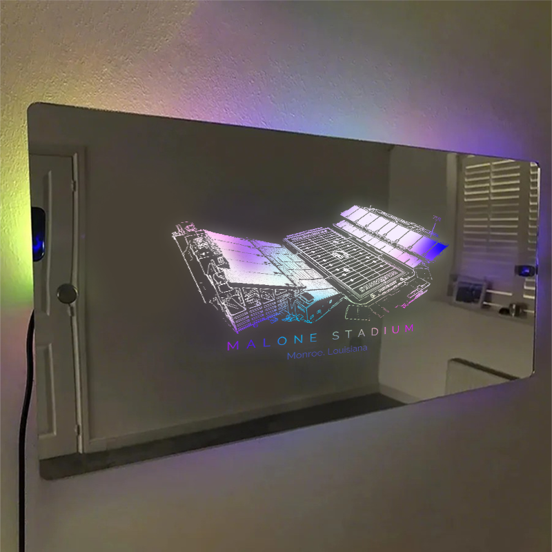 Malone Stadium Mirror Light-Gifts For Sports Lovers