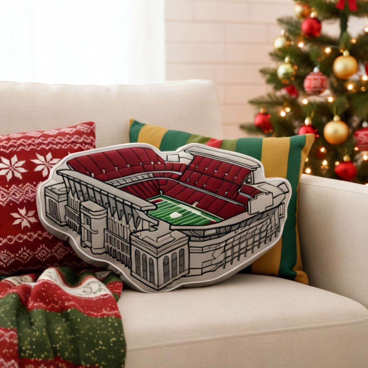 Kyle Field Stadium Pillow | Game Day, Christmas for Sports Fans