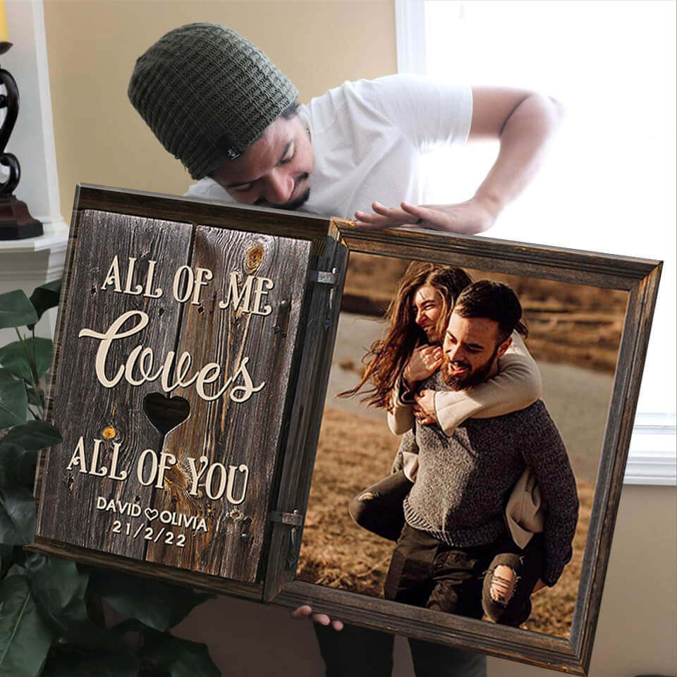 All Of Me Loves All Of You Premium Custom Canvas | Valentine's Day Gift | Couple Anniversary Gift