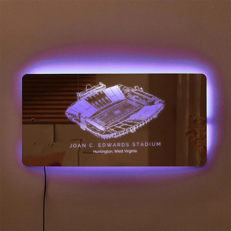 Joan C. Edwards Stadium Mirror Light-Gifts For Sports Lovers