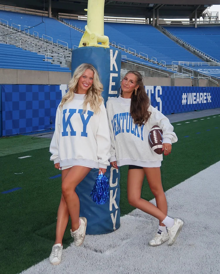Custom Personalized College Team Name Two-way Stand-up Collar Sweatshirt