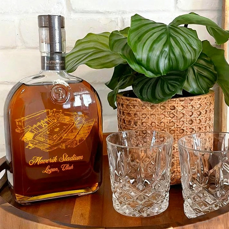 Custom Maverik Stadium Whiskey Bottles-Gifts For Sports Lovers