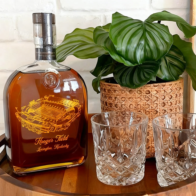 Custom Kroger Field Stadium Whiskey Bottles-Gifts For Sports Lovers