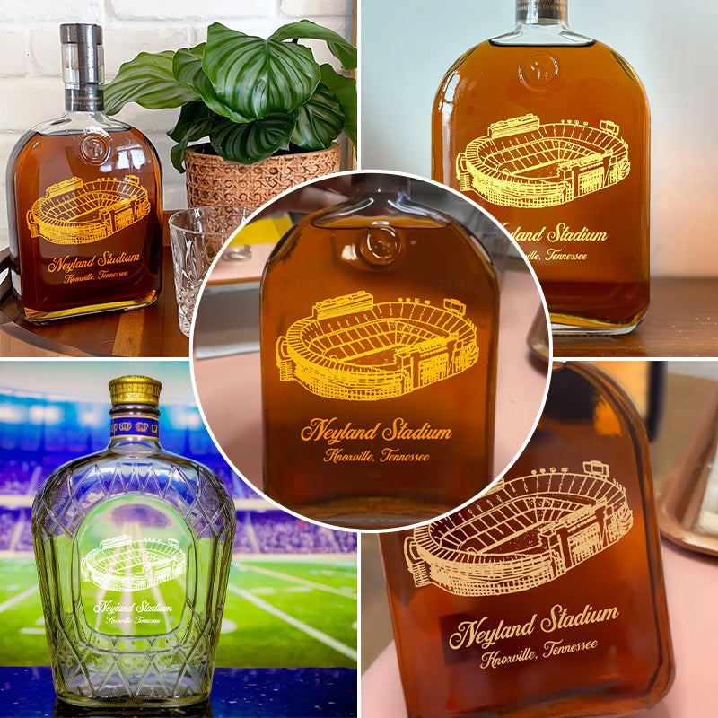 Custom Neyland Stadium Whiskey Bottles-Gifts For Sports Lovers