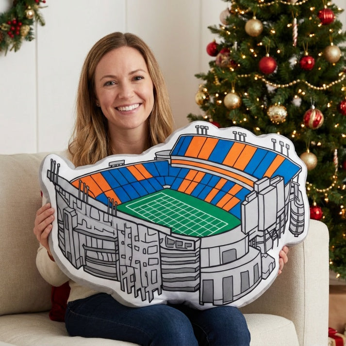 Jordan-Hare Stadium Plush Pillow | Game Day, Christmas for Sports Fans