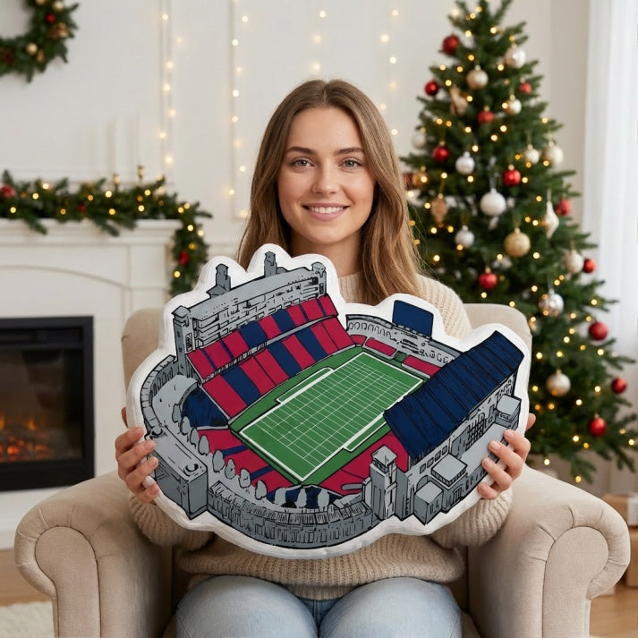 Arthur L. Williams Stadium Plush Pillow | Game Day, Christmas for Sports Fans