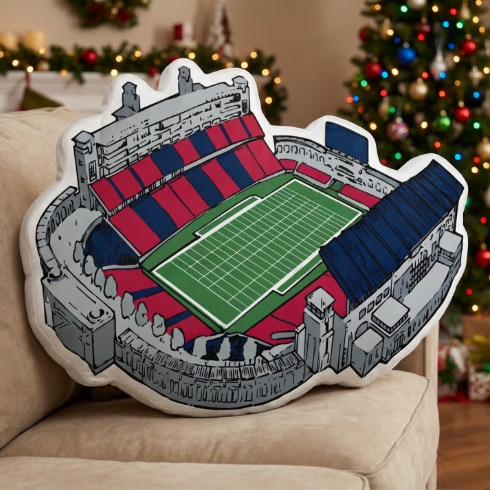 Arthur L. Williams Stadium Plush Pillow | Game Day, Christmas for Sports Fans