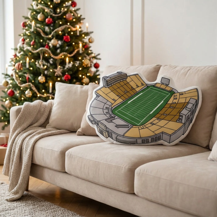 Ross–Ade Stadium Plush Pillow | Game Day, Christmas for Sports Fans