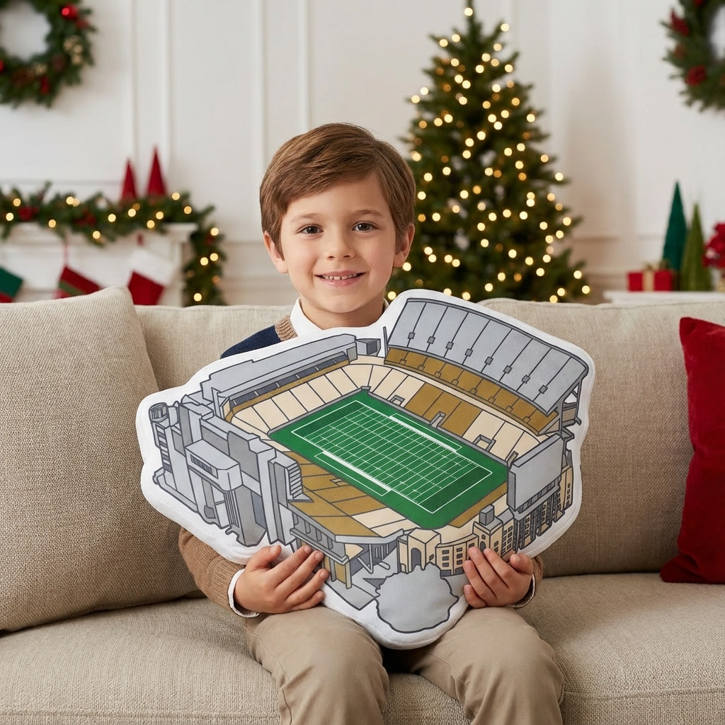 Casino Del Sol Stadium Plush Pillow | Game Day, Christmas for Sports Fans