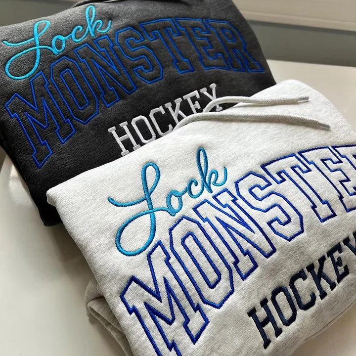 Custom Team Embroidered Sweatshirt Sports Team Apparel Hoodie | Gifts for Sports Mom