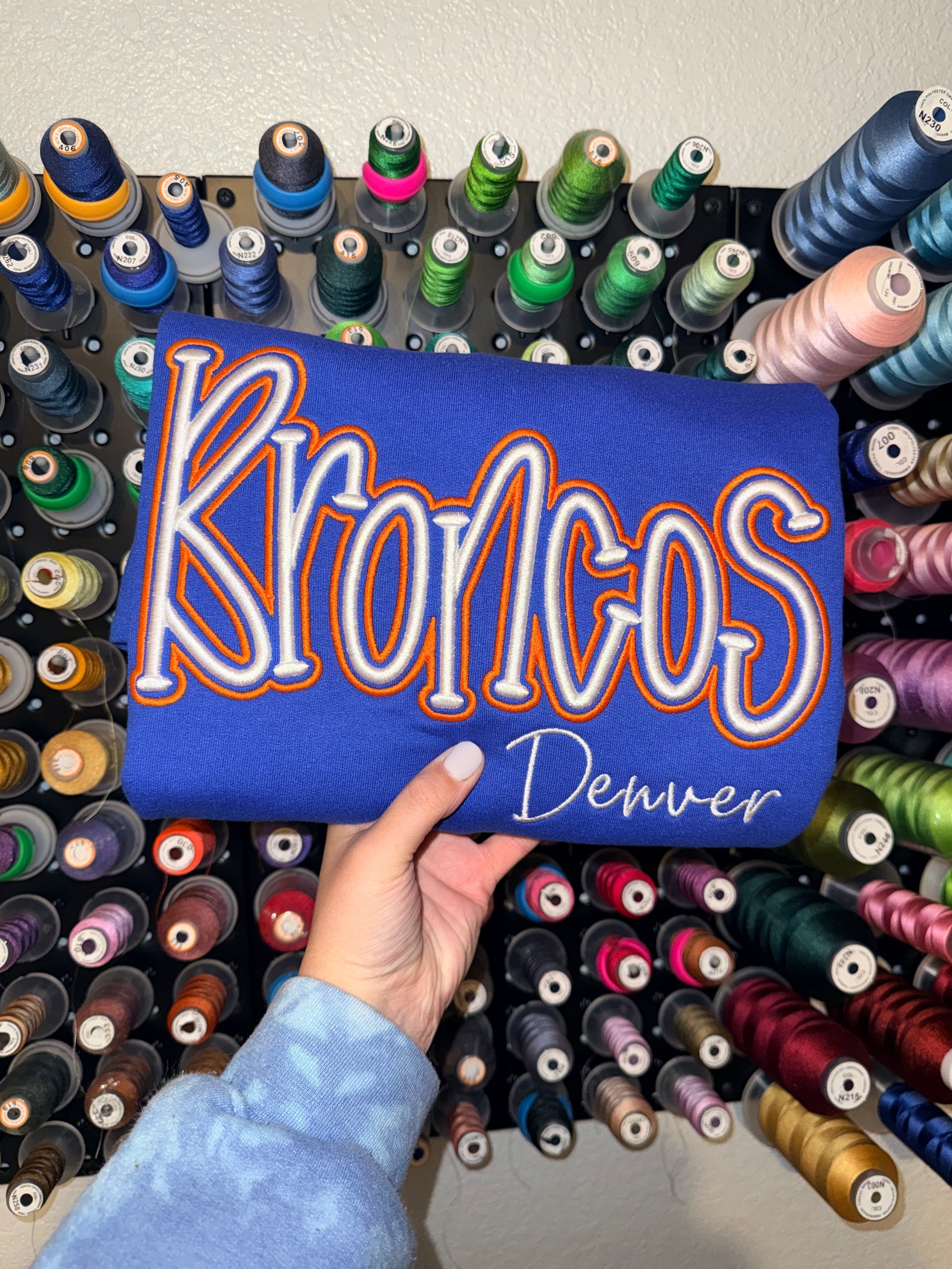 Game Day Ready: Custom Puff Embroidery Tee