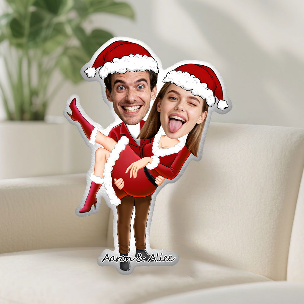 Custom Cartoon Pillow Dolls – Personalized Doll That Looks Like You | Mini Me Pillow With Face & Name For Chirstmas For Lovers For Couple