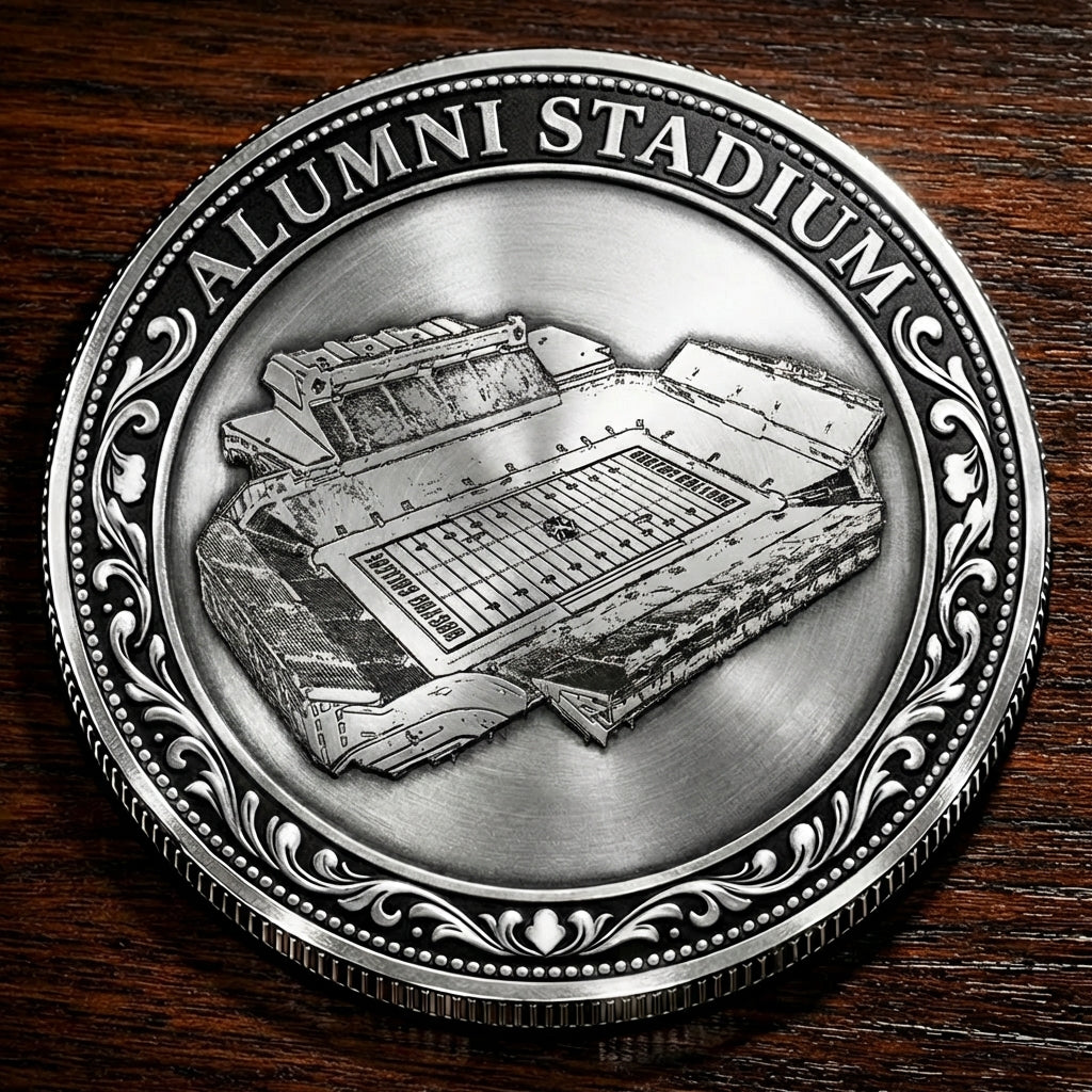 Custom Stadium Commemorative Coin Alumni Stadium - Boston College Eagles football, College Football Commemorative Coin