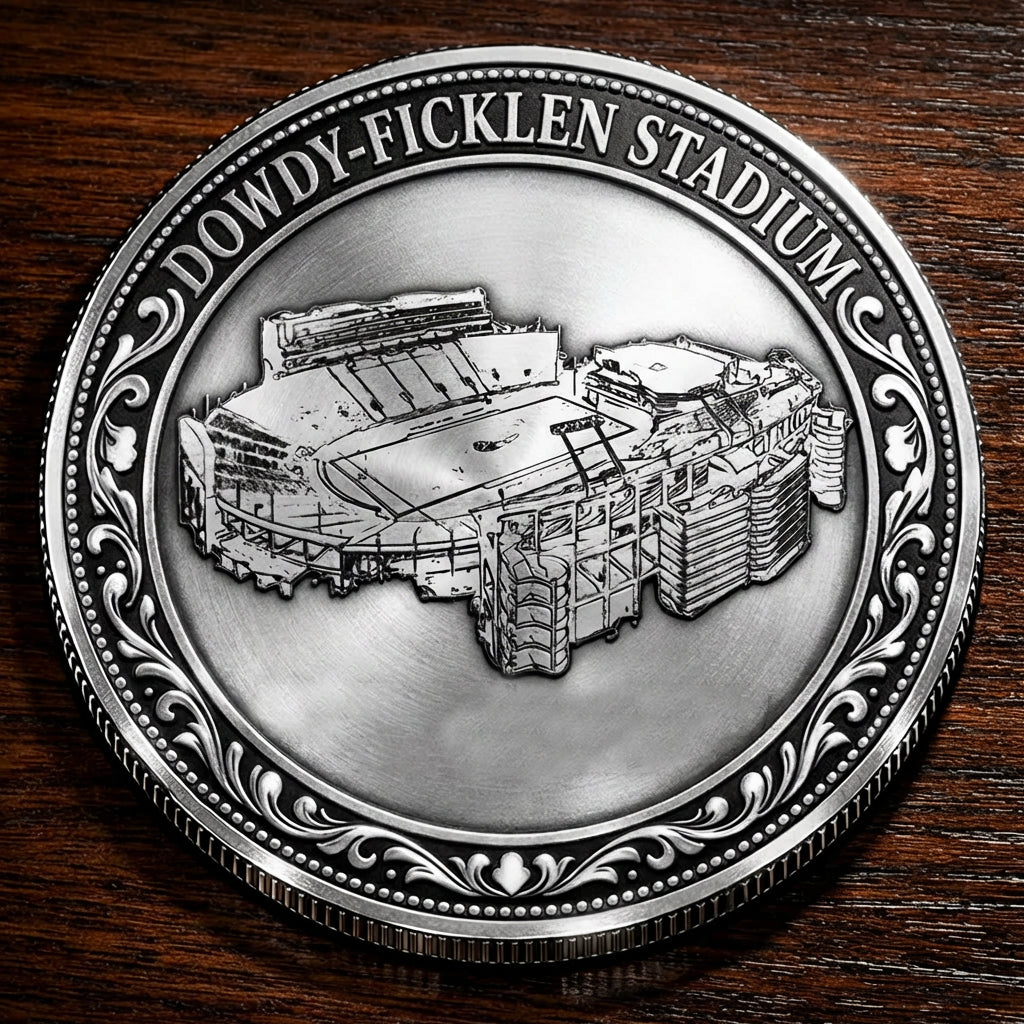Custom Stadium Commemorative Coin Dowdy-Ficklen Stadium - East Carolina Pirates football, College Football Commemorative Coin