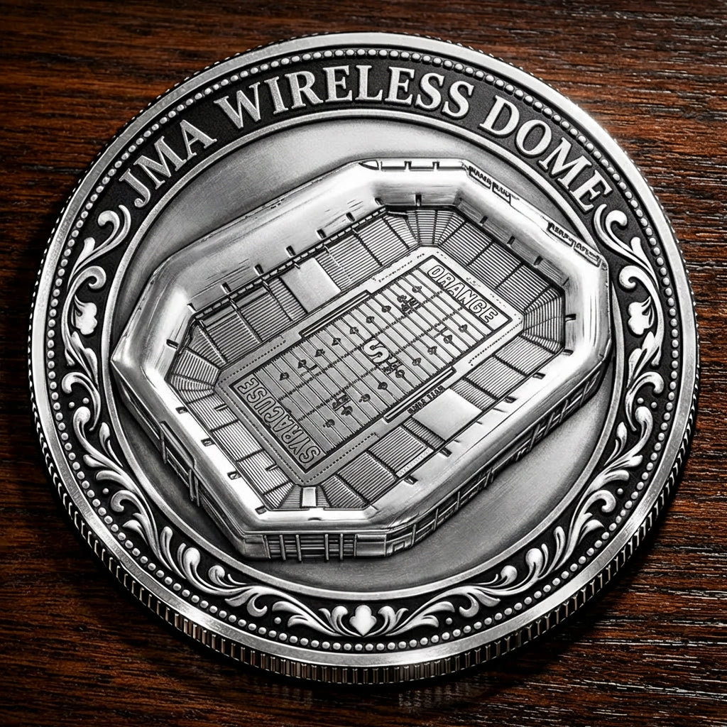 Custom Stadium Commemorative Coin JMA Wireless Dome - Syracuse Orange football, College Football Commemorative Coin