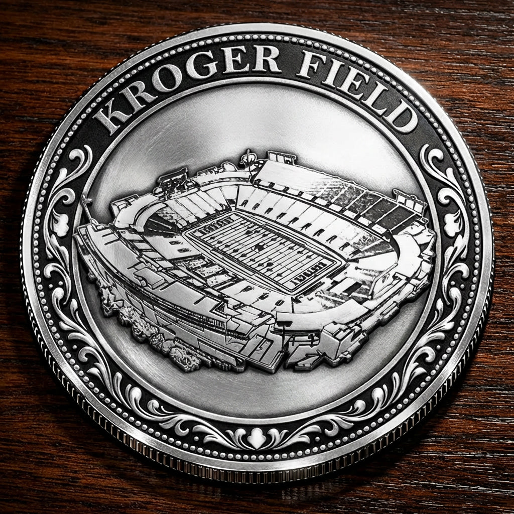 Custom Stadium Commemorative Coin Kroger Field - Kentucky Wildcats football, College Football Commemorative Coin