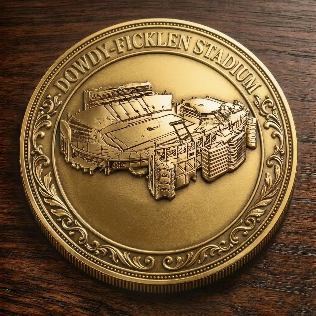 Custom Stadium Commemorative Coin Dowdy-Ficklen Stadium - East Carolina Pirates football, College Football Commemorative Coin