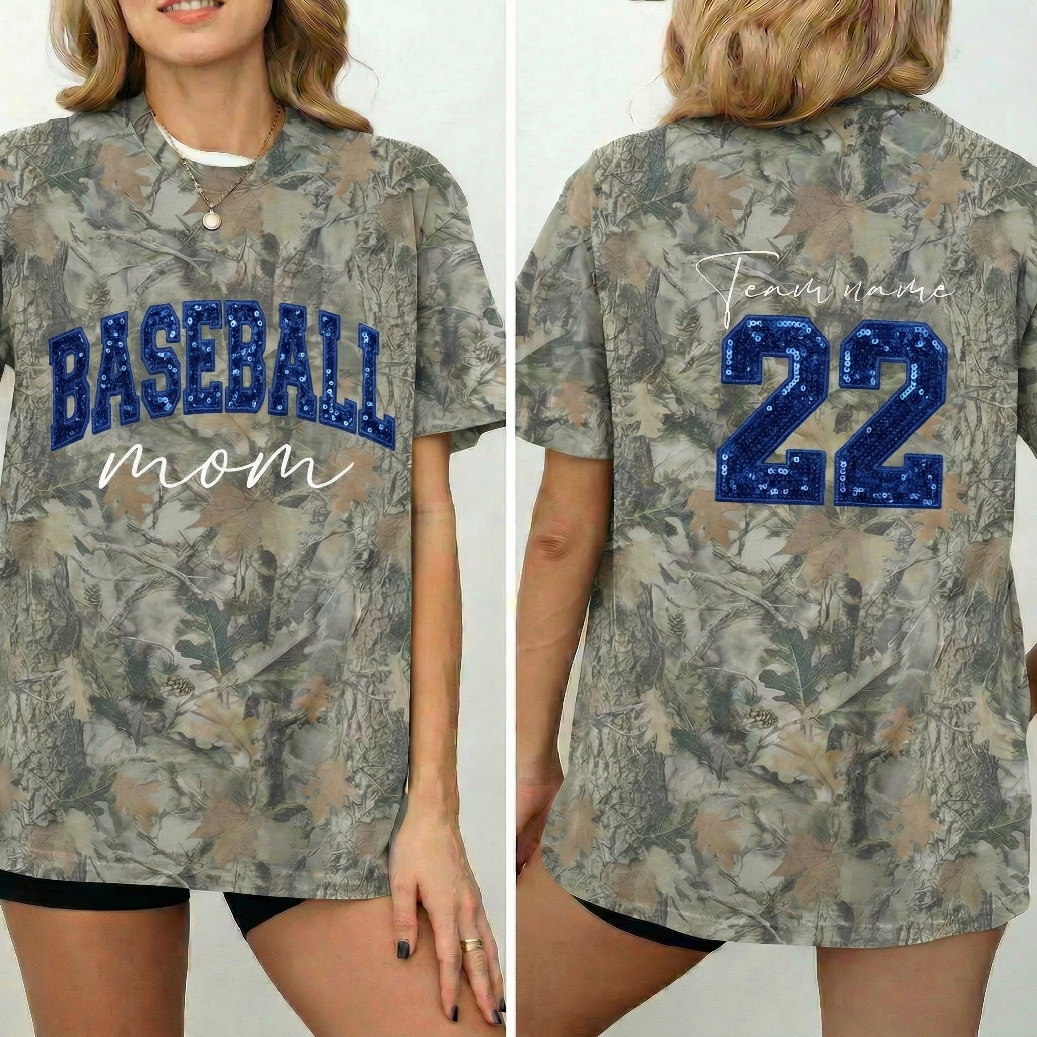 Custom Sequin Baseball MAMA Sweatshirt Sports MAMA Sweatshirt – Personalized Glitter Letters Sweatshirt Vintage Style | Gifts for Sports Mom