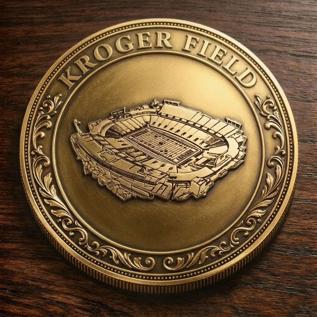 Custom Stadium Commemorative Coin Kroger Field - Kentucky Wildcats football, College Football Commemorative Coin