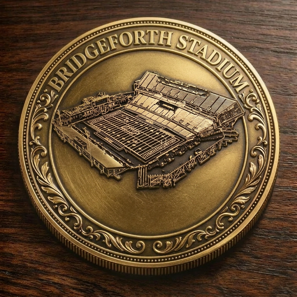 Custom Stadium Commemorative Coin Bridgeforth Stadium - James Madison Dukes football Commemorative Coin