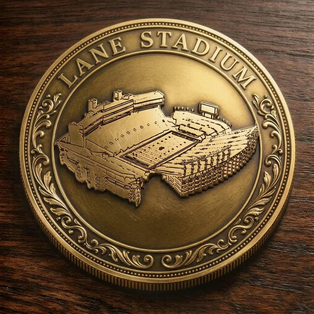 Custom Stadium Commemorative Coin Lane Stadium - Virginia Tech Hokies football, College Football Commemorative Coin