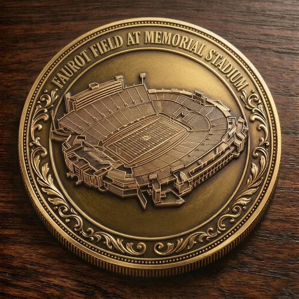Custom Stadium Commemorative Coin Faurot Field-Missouri Tigers football, College Football Commemorative Coin