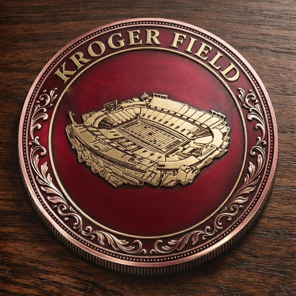 Custom Stadium Commemorative Coin Kroger Field - Kentucky Wildcats football, College Football Commemorative Coin