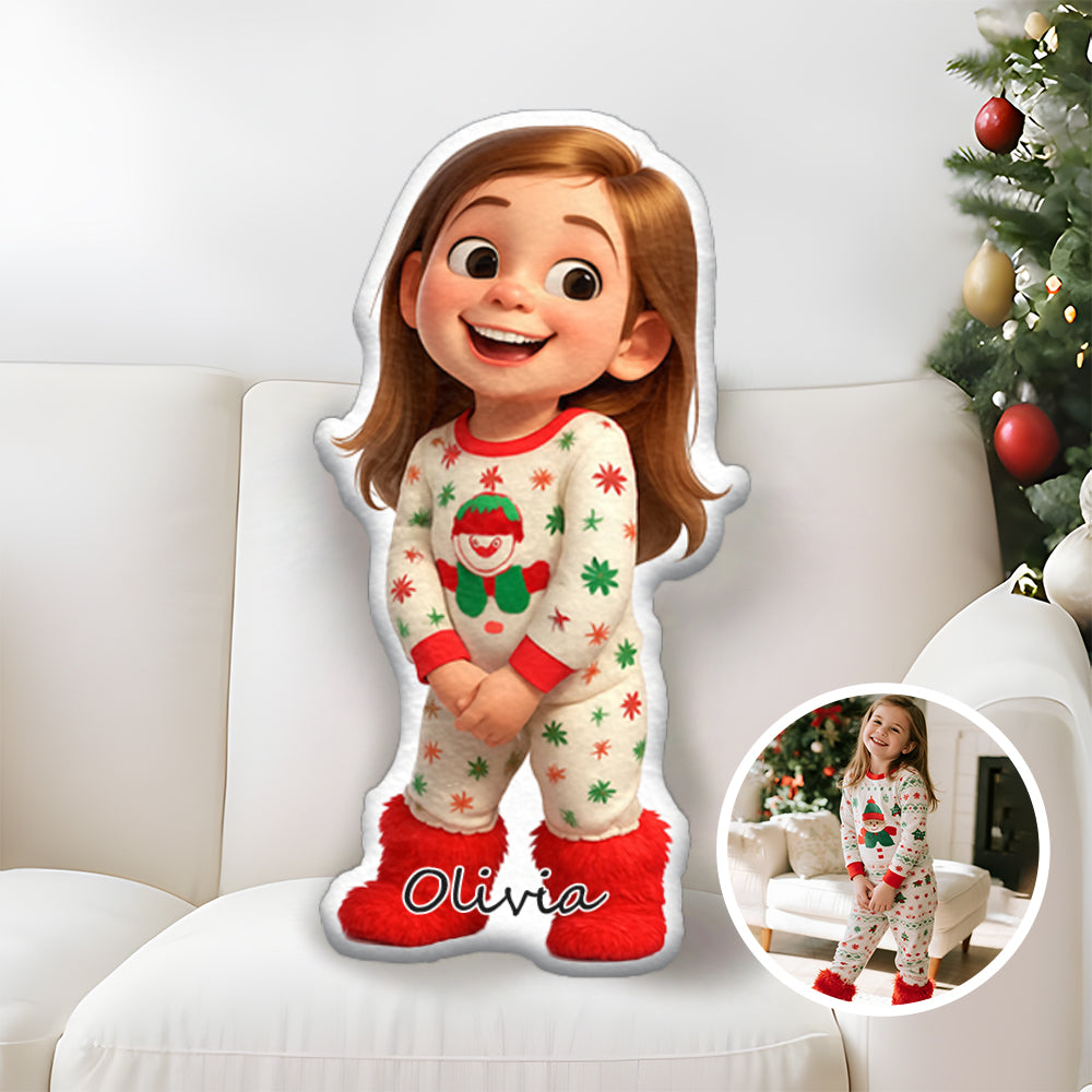 Custom Cartoon Pillow Dolls – Personalized Doll That Looks Like You | Mini Me Pillow With Face & Name For Family For Christmas For Kid