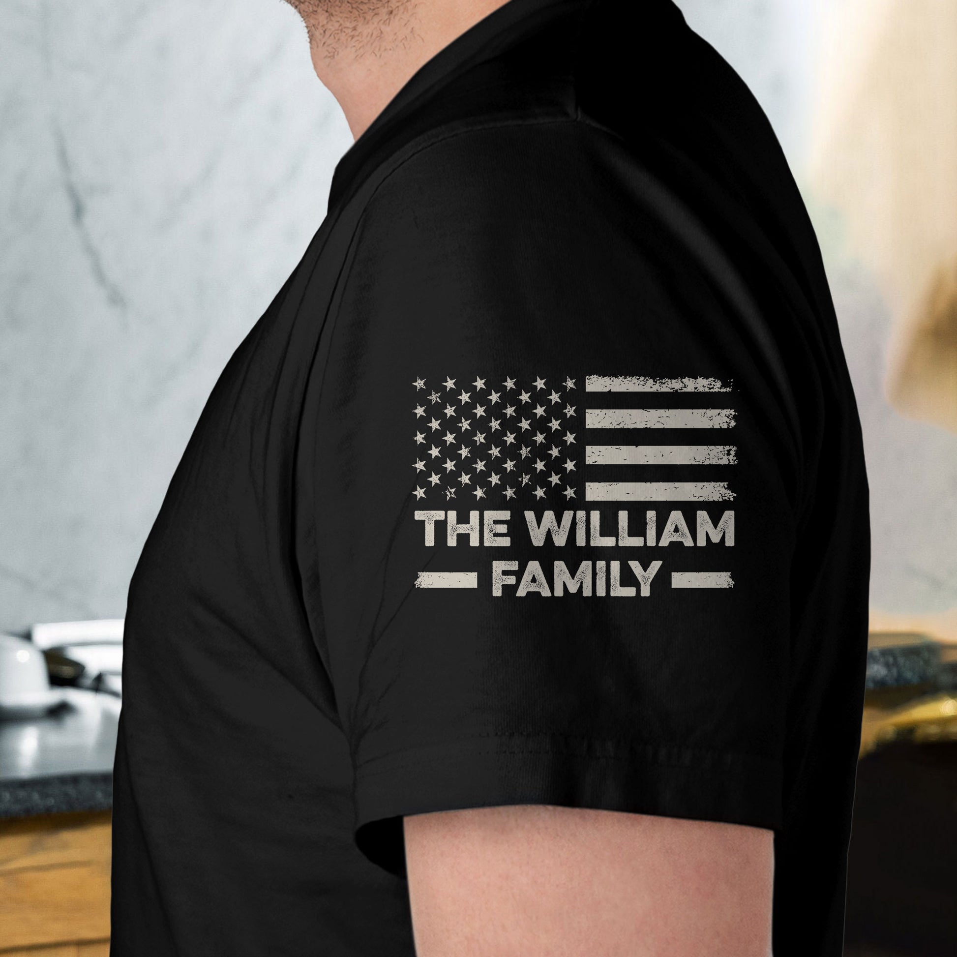Custom Legend, Husband, Dad And Grandpa Family Name T-shirt | Personalized Dad Shirt For Father's Day