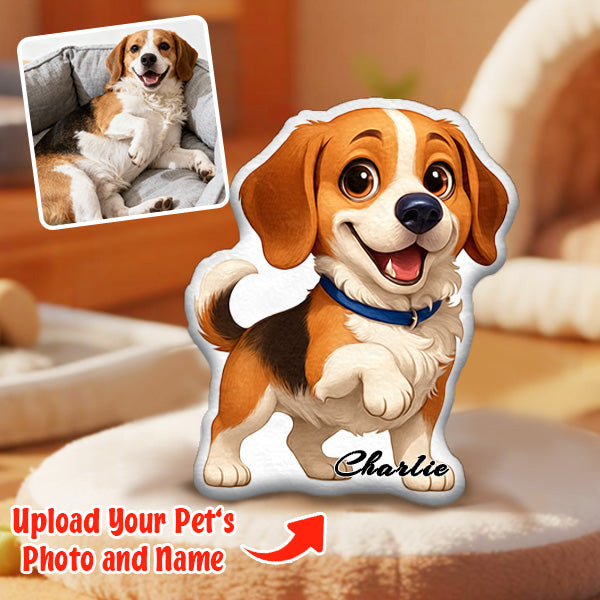 Custom Cartoon Pillow Dolls – Personalized Doll That Looks Like You | Mini Me Pillow With Face & Name For Pet For Family