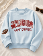 Custom Appliqué embroidery Gameday Sweatshirt – Made for the One Who Cheers Loudest
