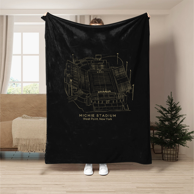 Custom Stadium Blanket Michie Stadium- Army Black Knights football,College Football Blanket